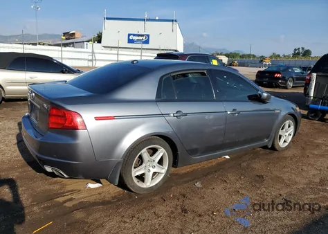 2004 Acura Tl z USA, uszkodzony, nr VIN 19UUA66294A073217